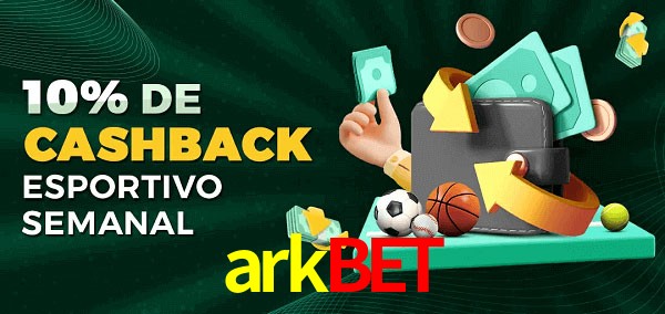 10% de bônus de cashback na arkbet